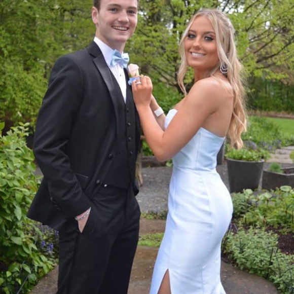 Sherri Hill prom dress. Worn once to prom! - Picture 5 of 7